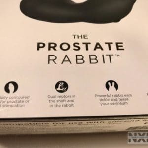 Test du sextoy unisexe vibrant à télécommande Prostate Rabbit - NXPL