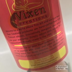Test de la gain pénienne Vixskin Colossus de Vixen Creations - NXPL