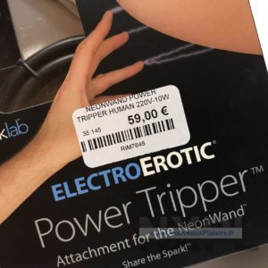Test du Kinklab Power Tripper, extension du Neon Wand - NXPL